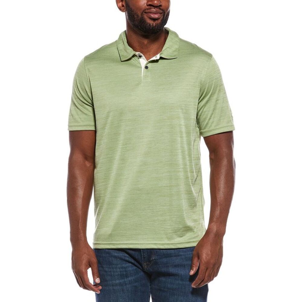Oakley Mens  Aero Hydrolix Polo Shirt, Green